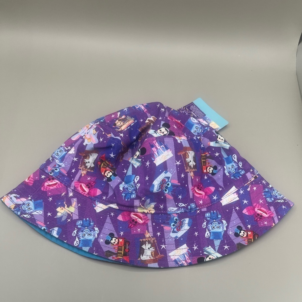 Disney Parks Joey Chou Adult Reversible 2 in 1 Bucket Hat Mickey, Dumbo & Others - Picture 9 of 13